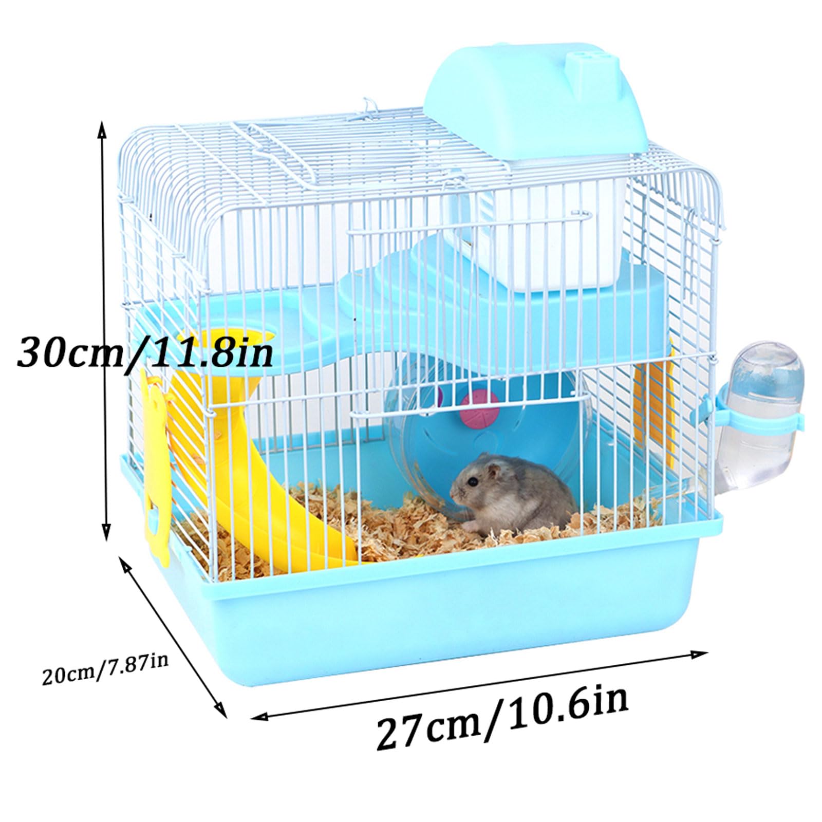 Amazon.co.jp: 1 セットハムスターケージアレチネズミケースキャッスル